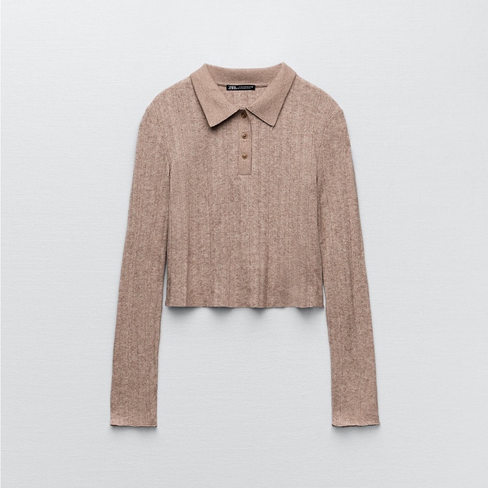 NWT Zara Soft Feel Polo